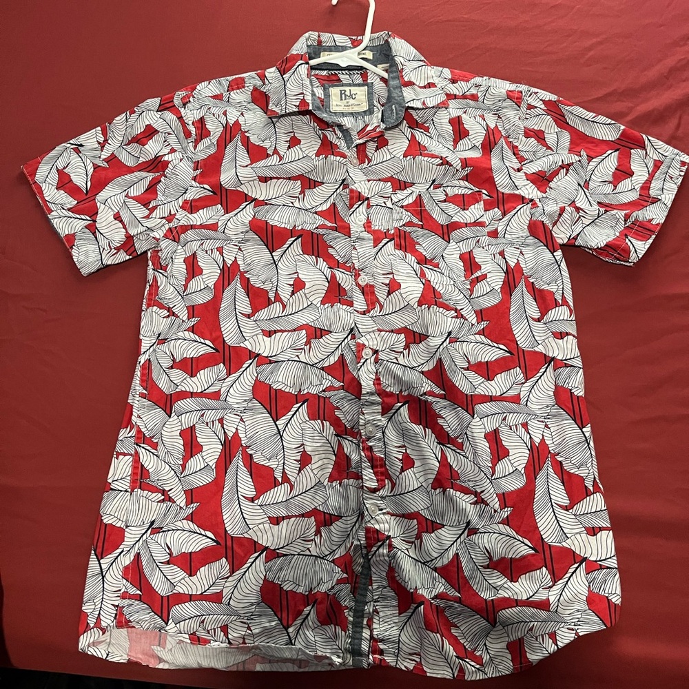 Short sleeve button up shirt